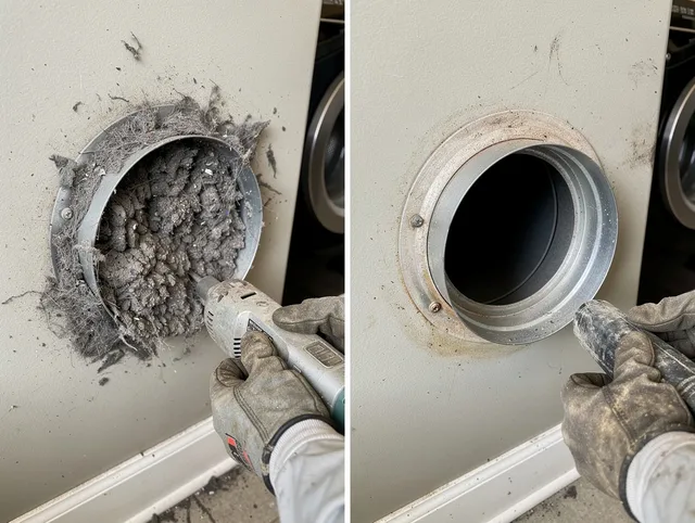 Professional clogged vent cleaning by The Hammocks Dryer Vent Cleaning in The Hammocks