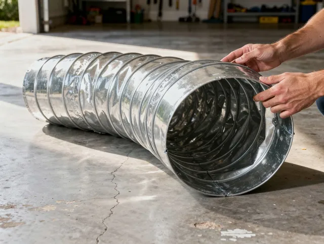 The Hammocks Dryer Vent Cleaning specialist using advanced equipment for thorough duct cleaning in The Hammocks