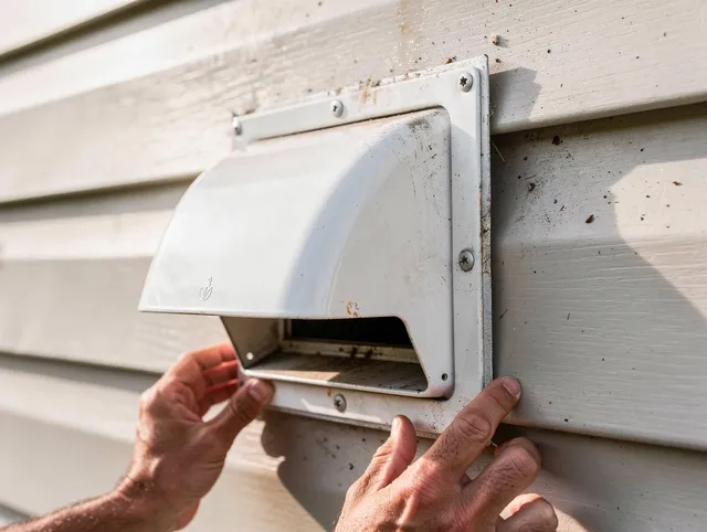 The Hammocks Dryer Vent Cleaning technician delivering thorough residential dryer vent cleaning service in The Hammocks
